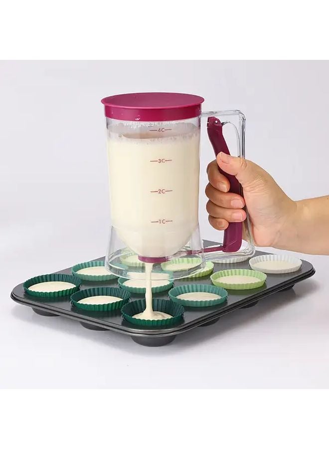 قمع الباترة الأرجواني المحمول لكب كيك - Image 2